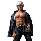 Jarliet silicone male sex doll with penis for women realistic by AutomaticWoman